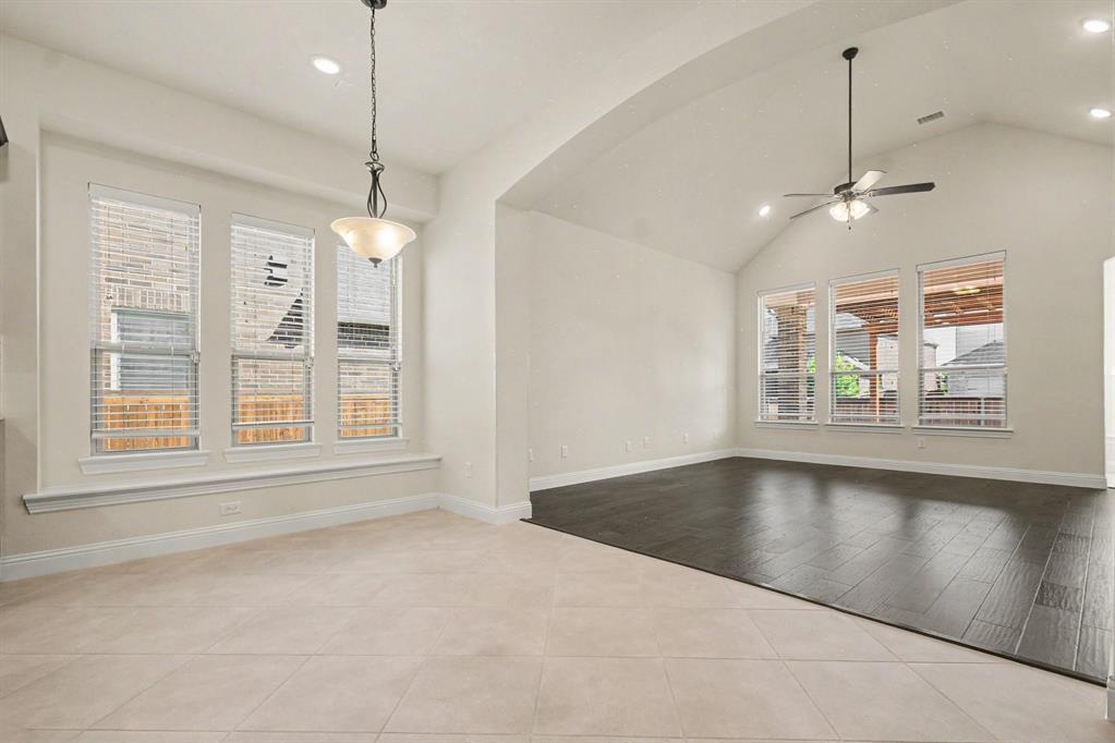 Breakfast Room overlooking Family Room
