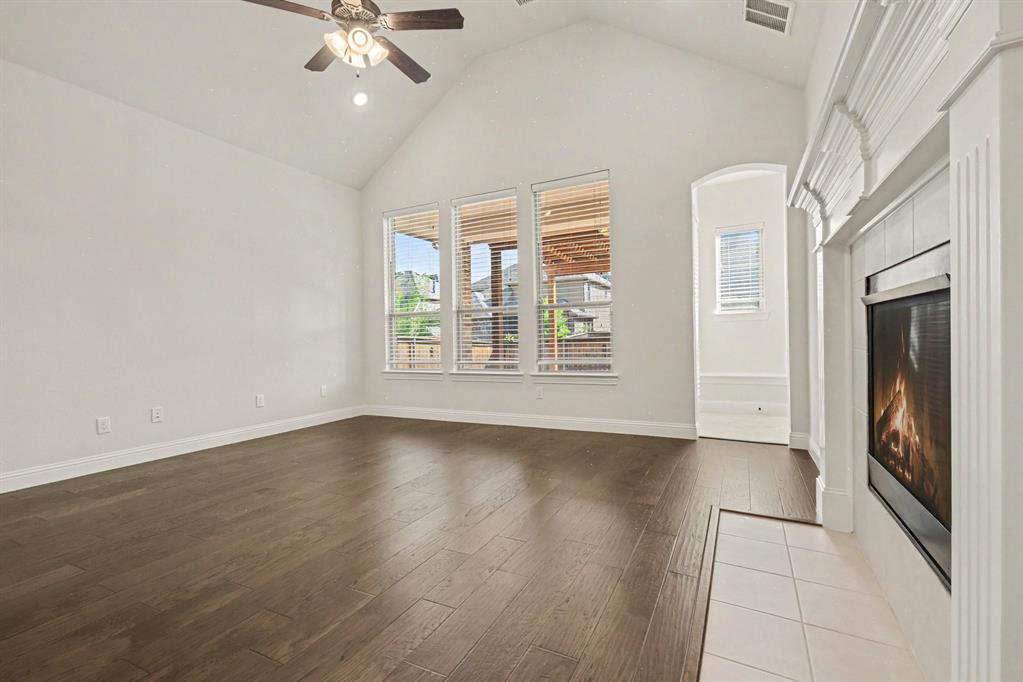 Leads to extended Patio