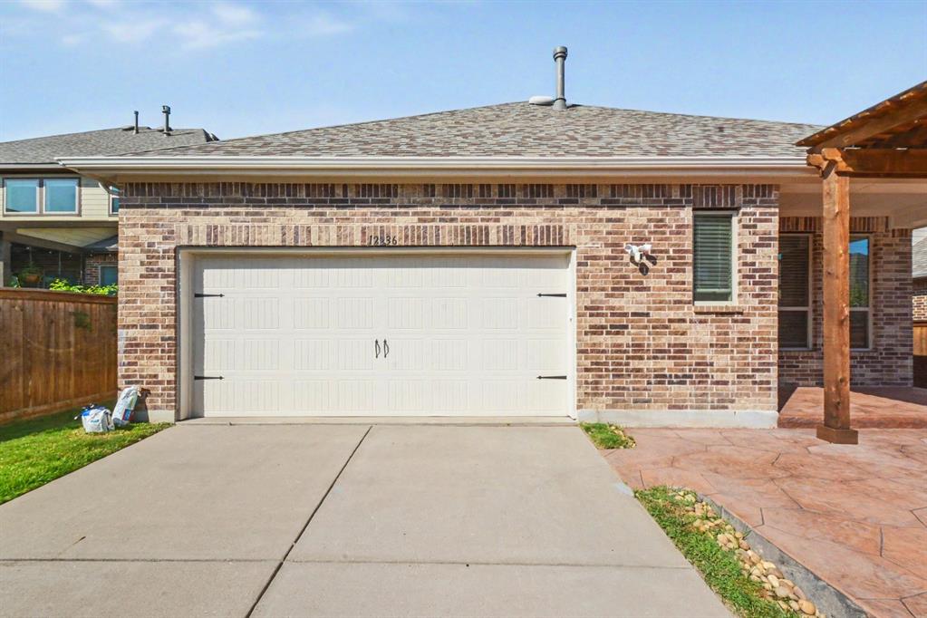 Exterior Garage with Gated Entry