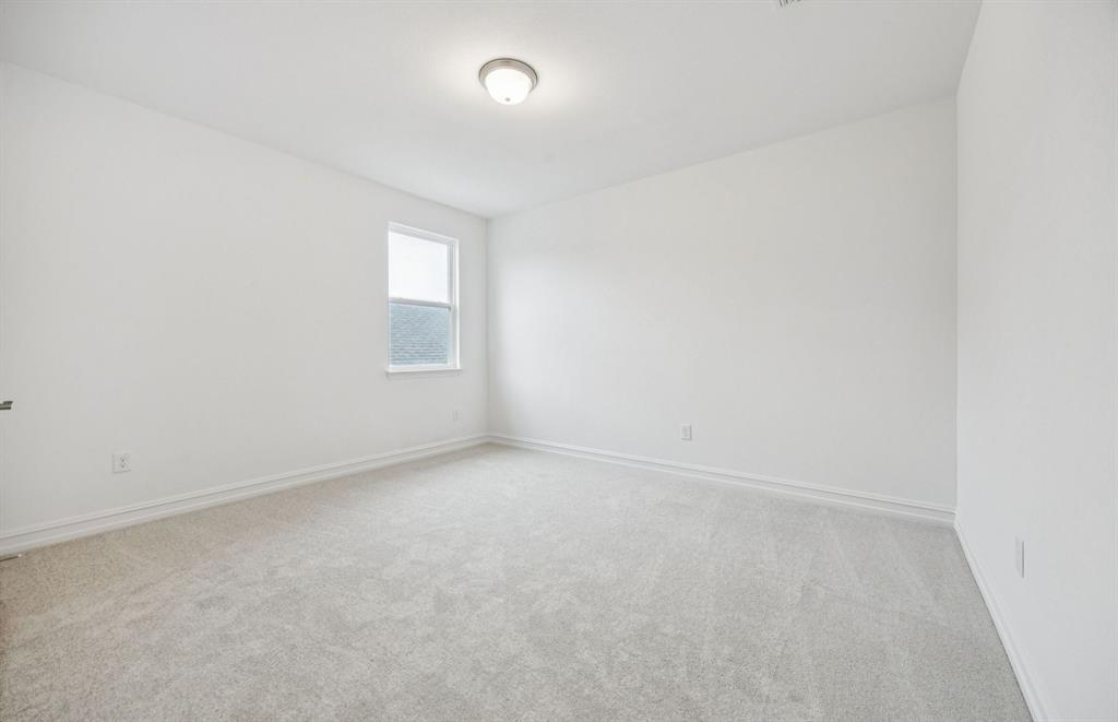 *Floorplan representation, not actual home - Spacious secondary bedroom