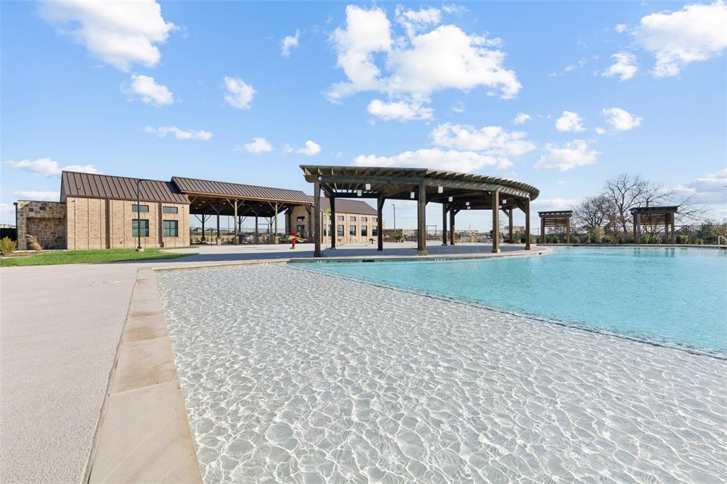 Sparkling pool
