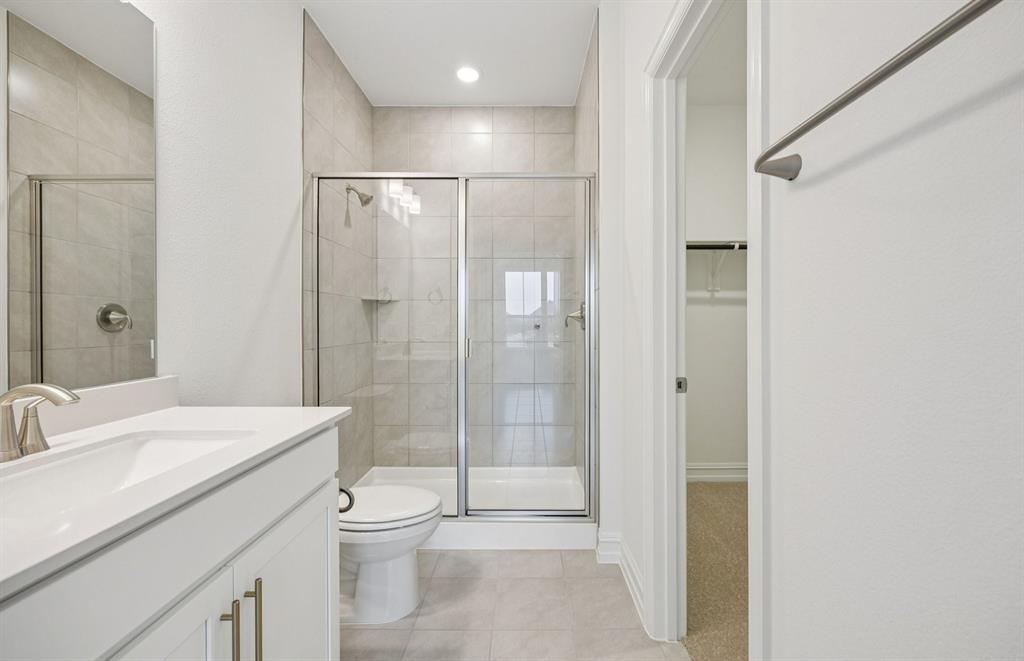 *Floorplan representation, not actual home - Spacious secondary bathroom