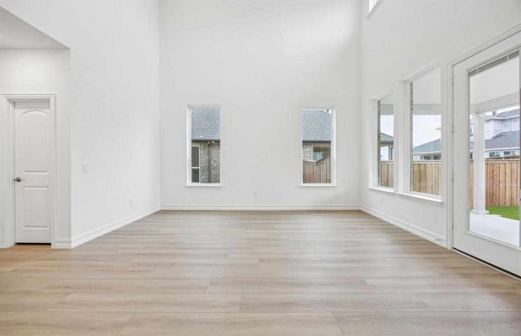 *Floorplan representation, not actual home - Dining area off kitchen with large windows *Floorplan representation, not actual home - Dining area off kitchen with large windows