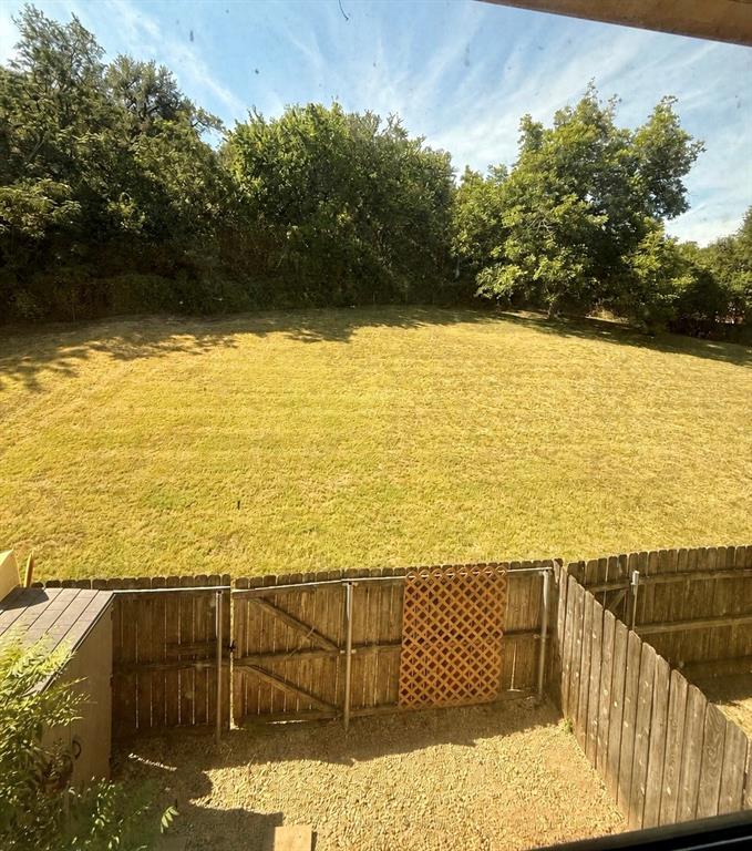View from primary bedroom window