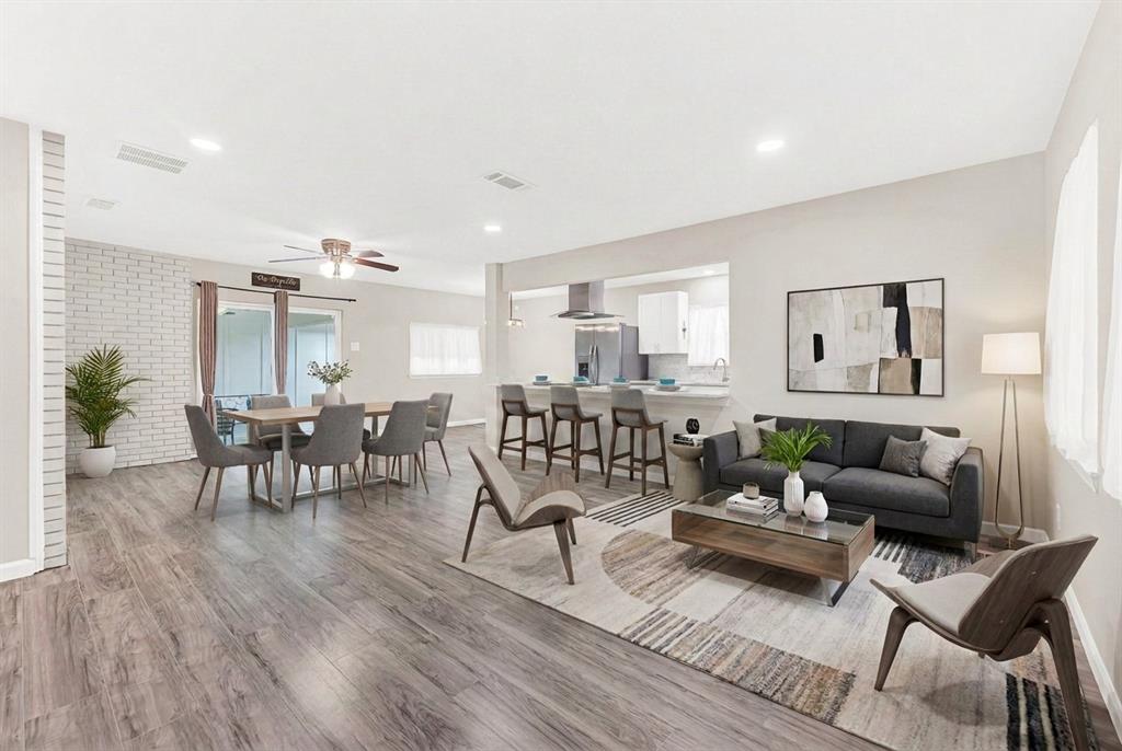 Beautifully renovated, and really pretty both inside and out - virtually staged
