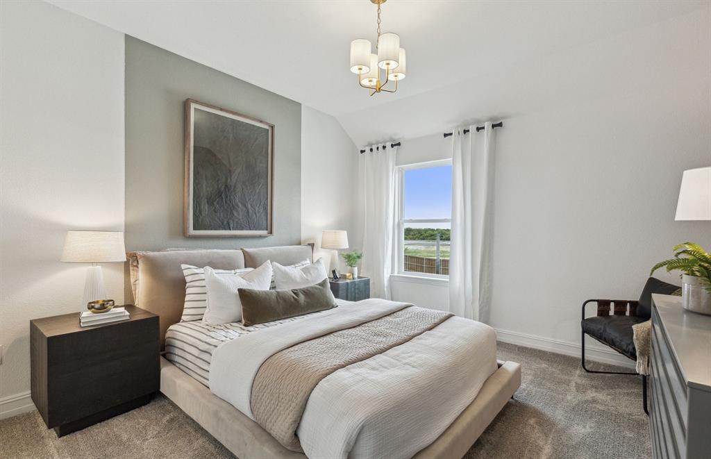 *Model Representation - Spacious secondary bedroom