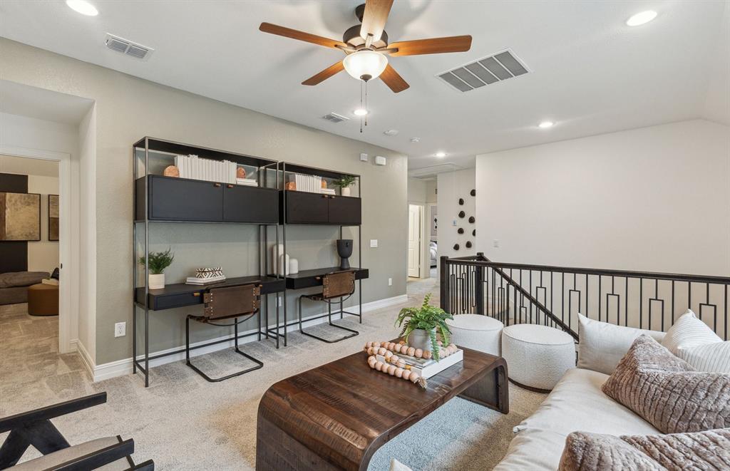 *Model Representation - Spacious loft on second level