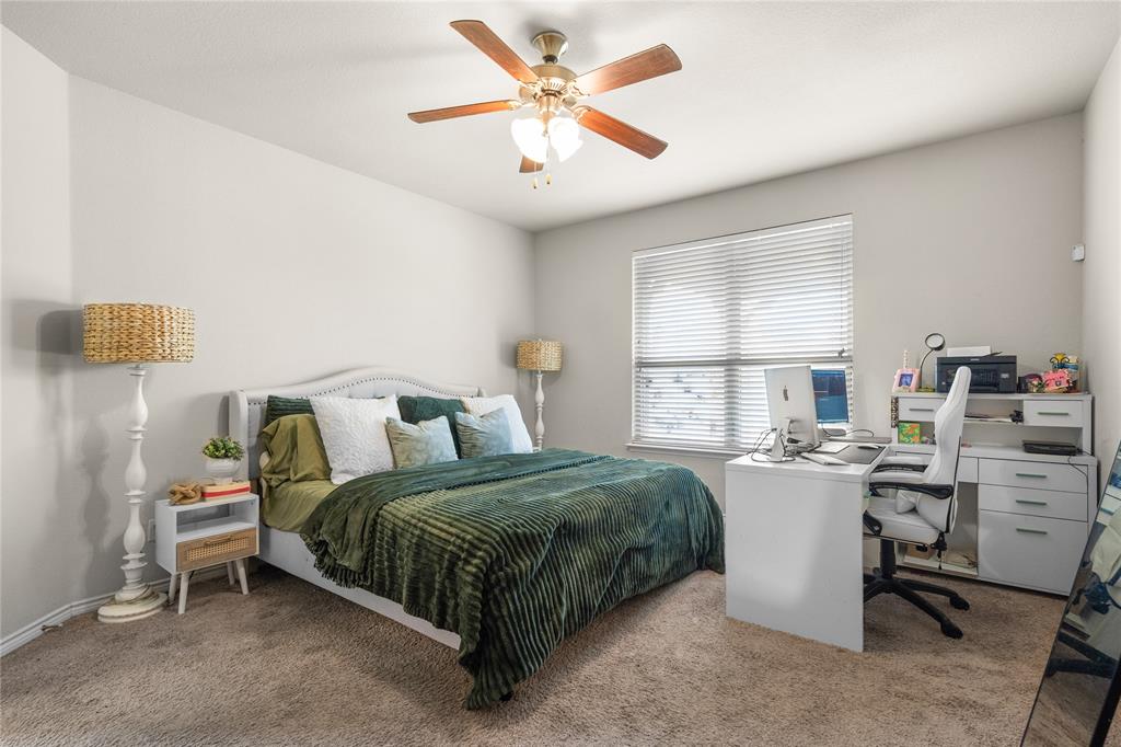 Primary bedroom located downstairs.