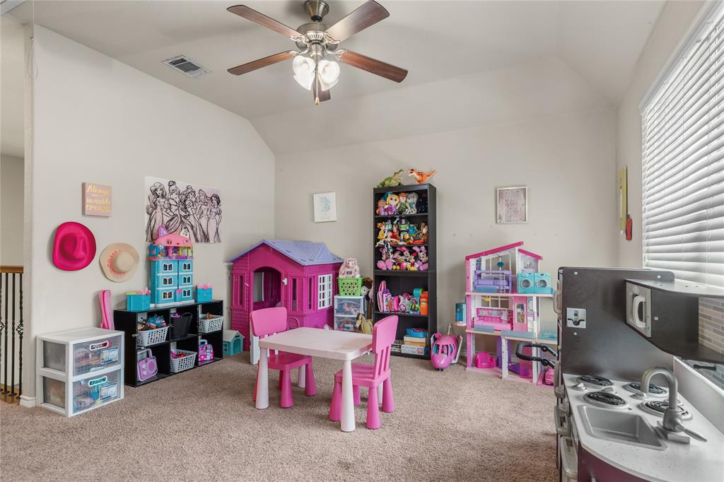 Large space for fun and entertainment.