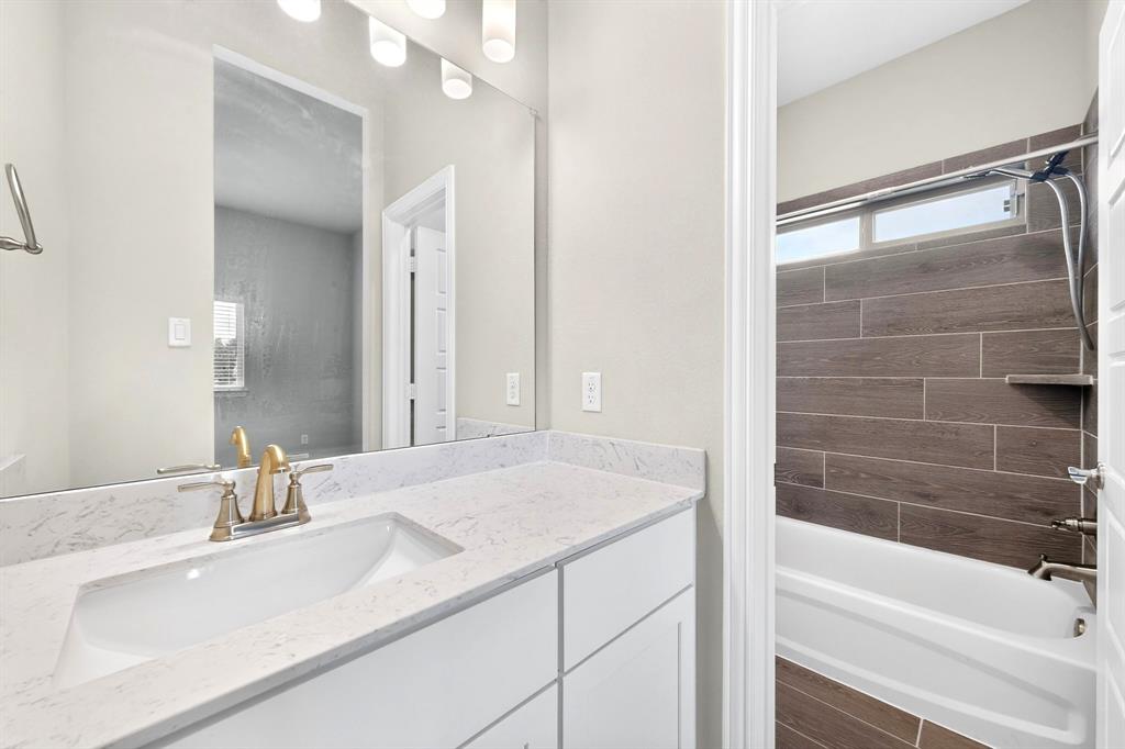 Secondary bathroom