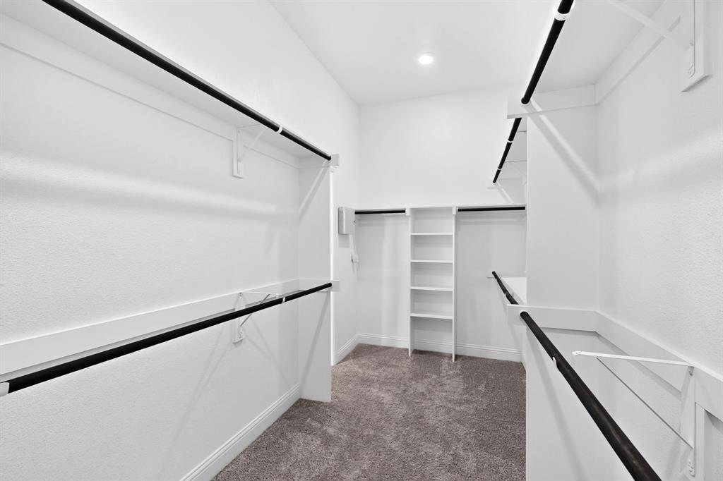Huge primary closet