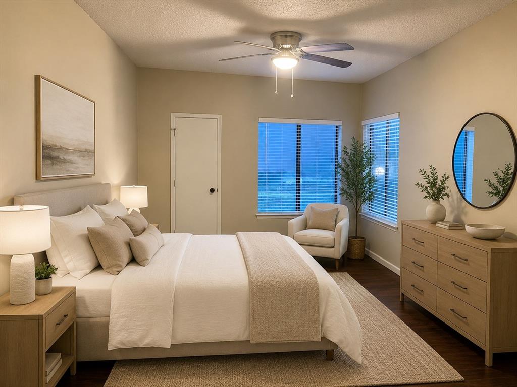 staged bedroom