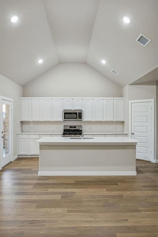Kitchen in the Wimbledon home plan by Trophy Signature Homes – REPRESENTATIVE PHOTO Kitchen in the Wimbledon home plan by Trophy Signature Homes – REPRESENTATIVE PHOTO