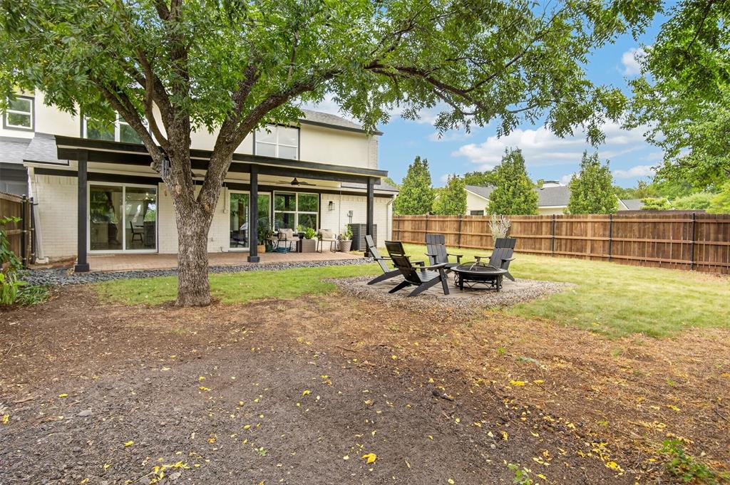 Expansive yard.
