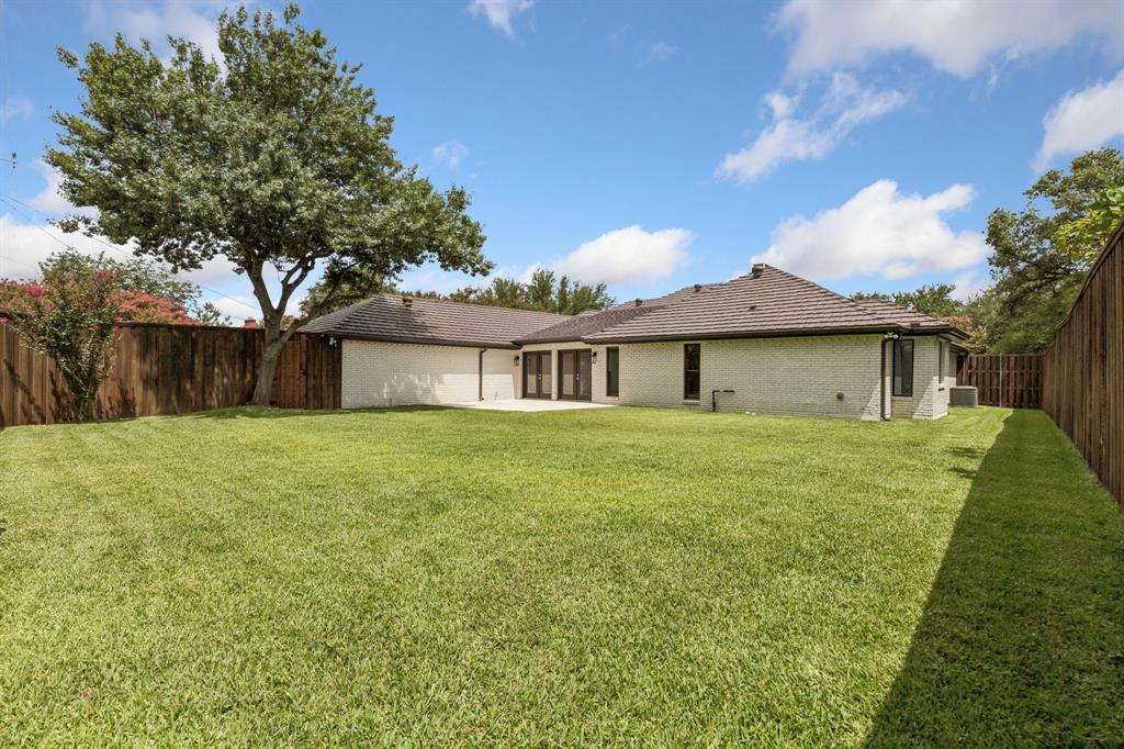Plenty of yard space, and room for a pool!