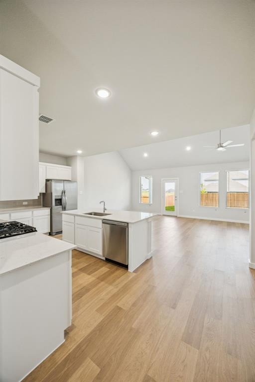 Open First Floor in the Masters home plan by Trophy Signature Homes – REPRESENTATIVE PHOTO