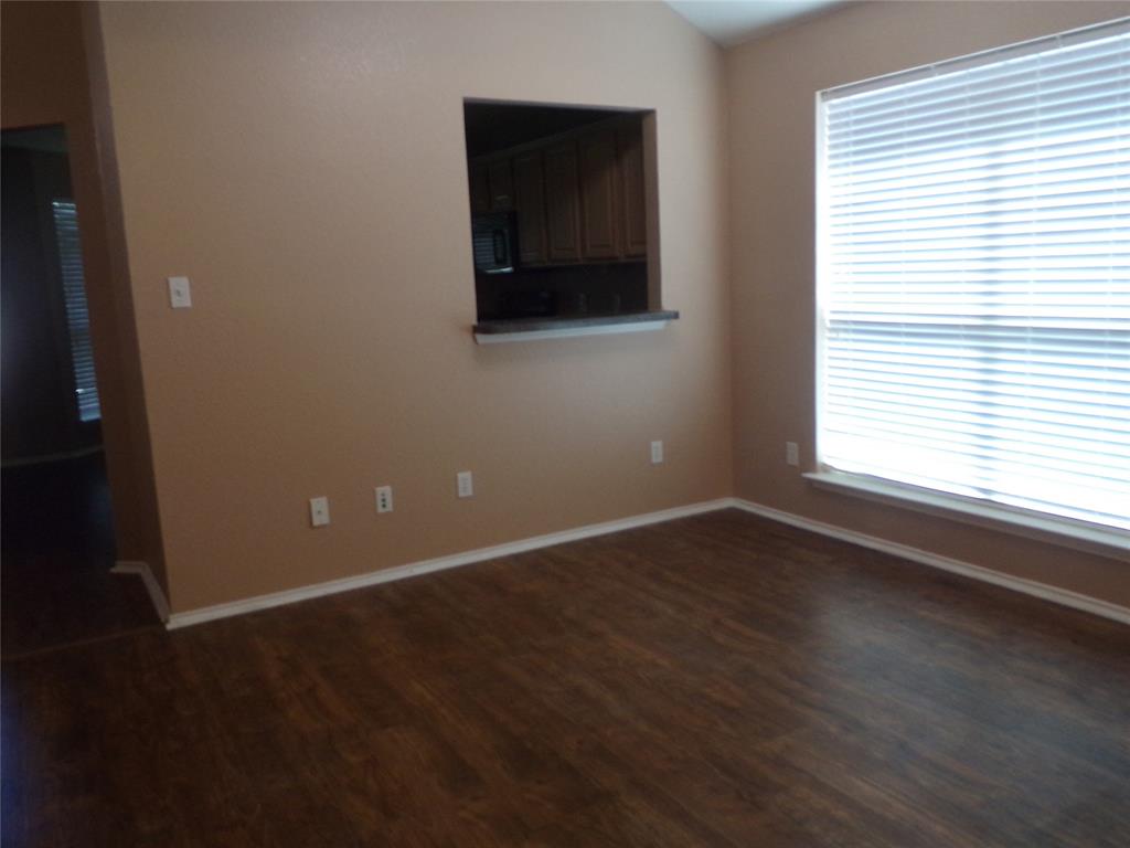 Formal dining looking into kitchen