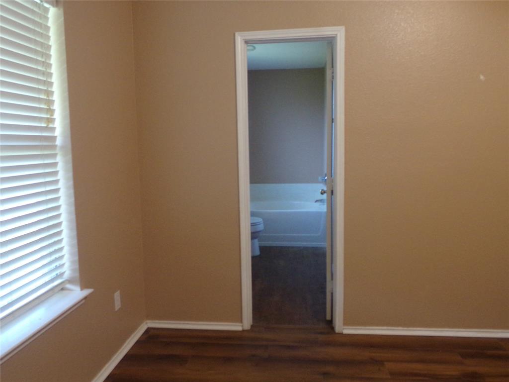 Primary Bedroom looking into Primary Bathroom