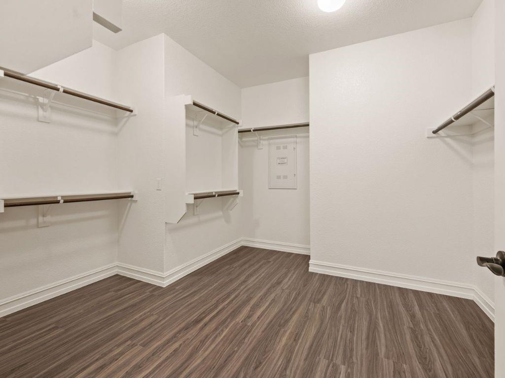 HUGE walk-in closet