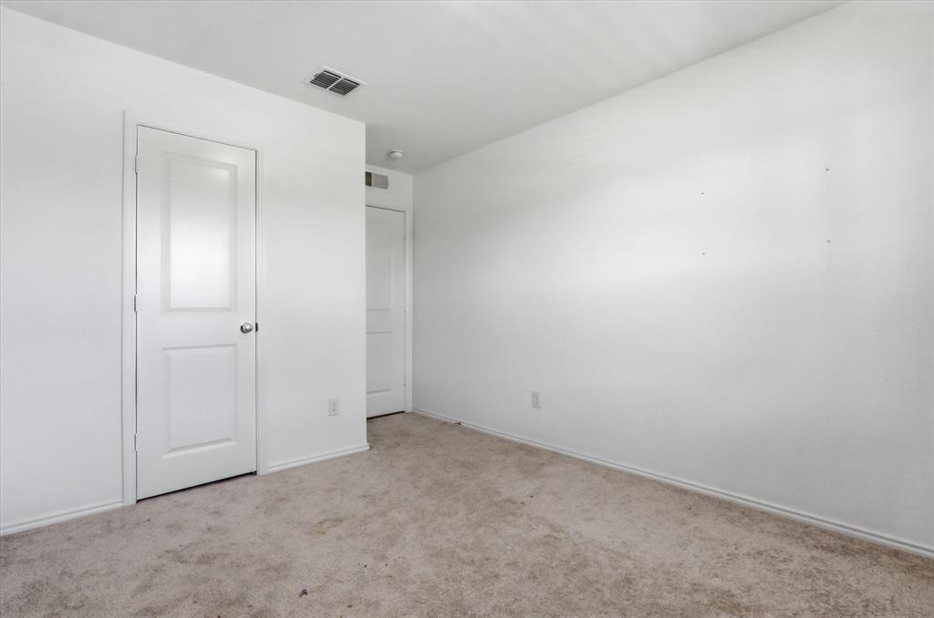 Walk in closet in bedroom