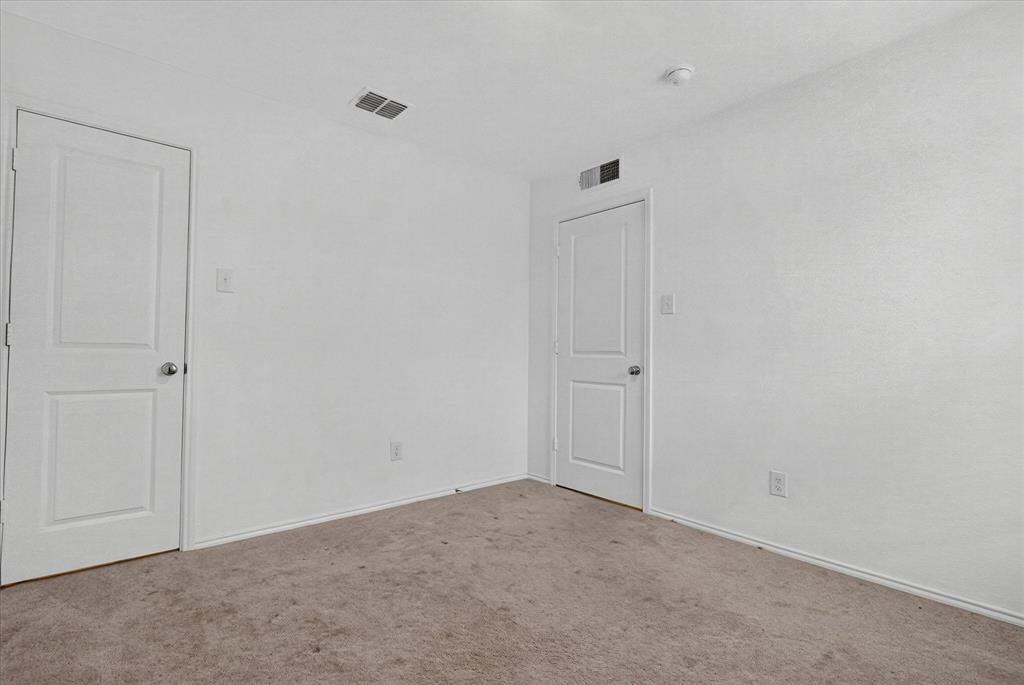 Walk in closet in bedroom