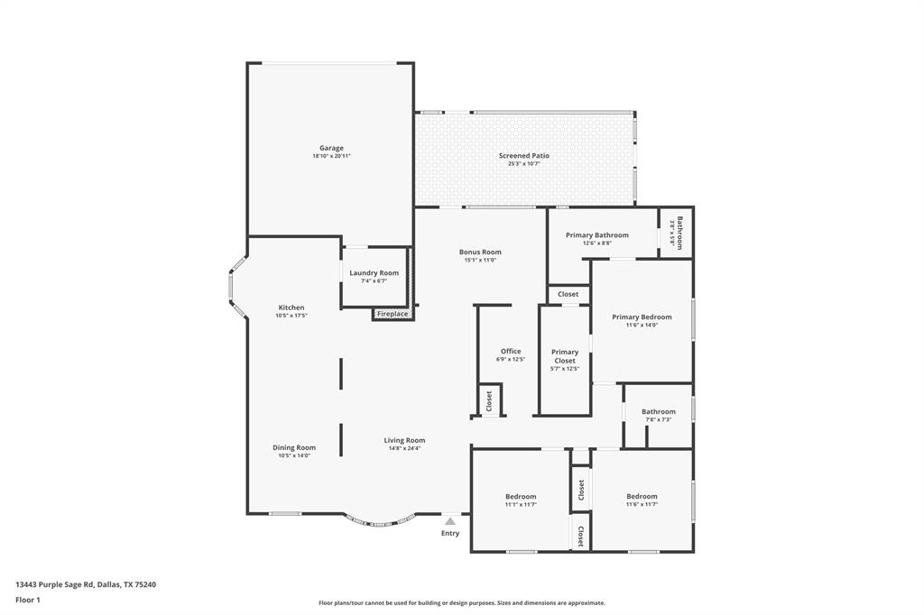13443 Purple Sage Road, Dallas, TX 75240