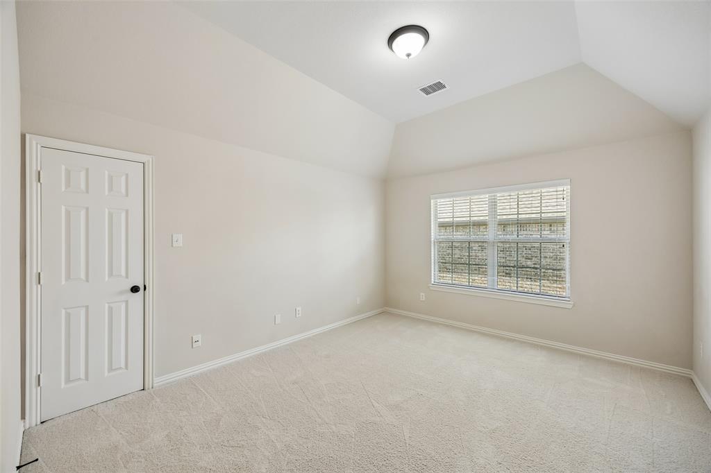 Large secondary bedroom upstairs with separate bathroom