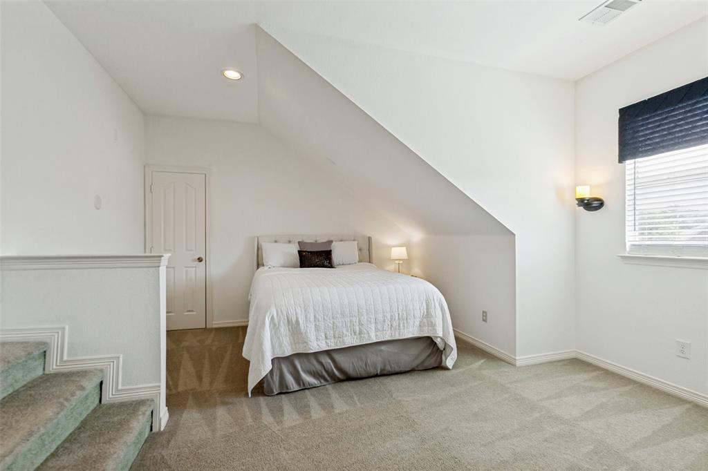Bonus bedroom located on the second floor (no closet)