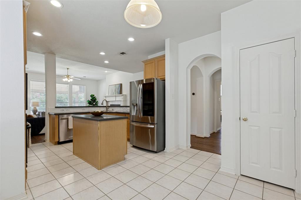 The stainless steel refrigerator is negotiable