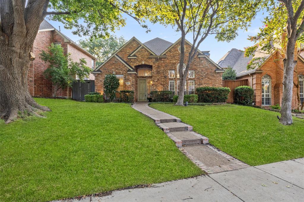 Front lawn digitally enhanced