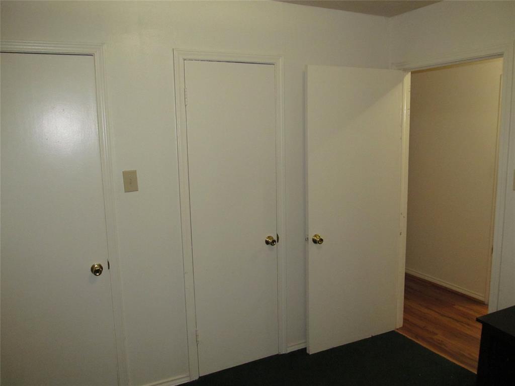 BEDROOM #3 SECOND  VIEW WITH HALL WITH