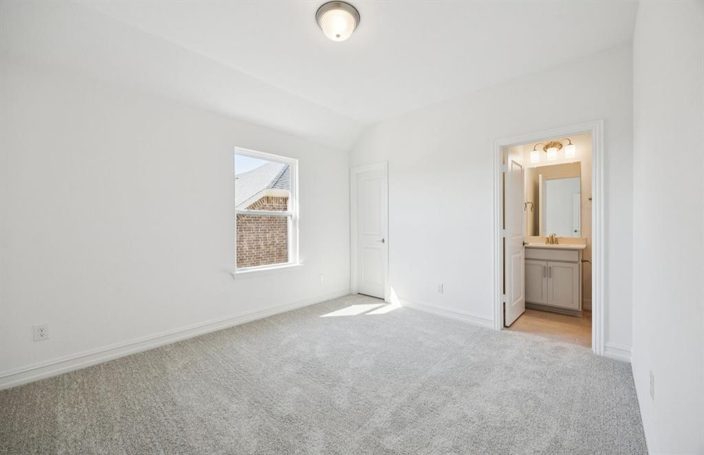 *Floorplan representation, not actual home - Spacious secondary bedroom