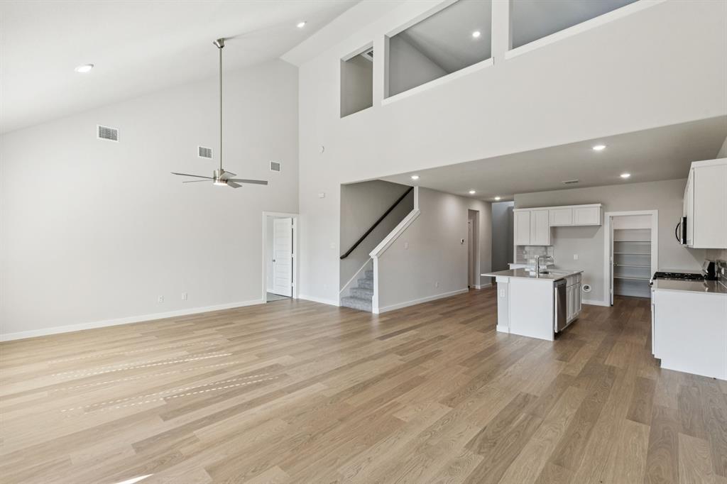 Open Floor Plan in the Winters home plan by Trophy Signature Homes – REPRESENTATIVE PHOTO