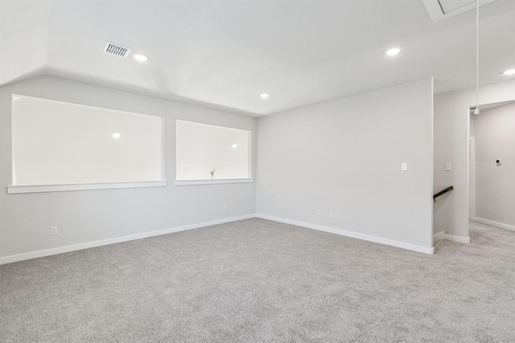 Game Room in the Winters home plan by Trophy Signature Homes – REPRESENTATIVE PHOTO