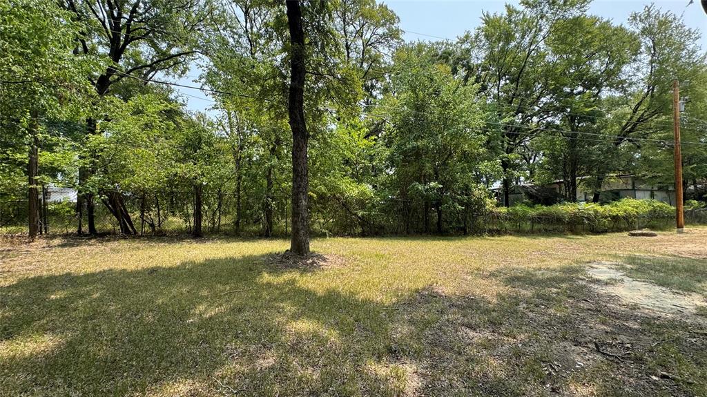 Back of property
