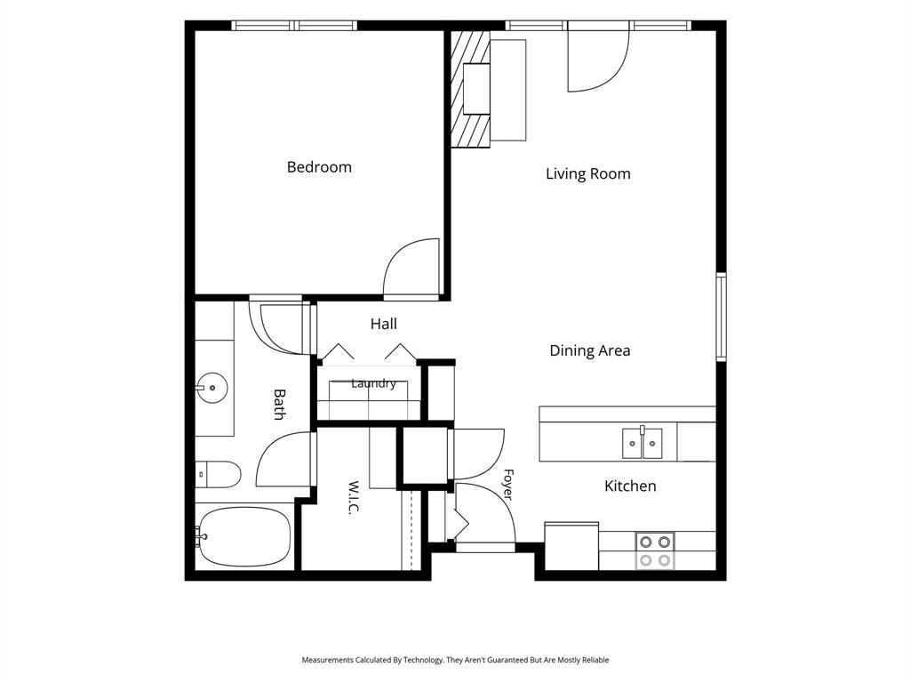 3400 Welborn Street #318 - Floorplan - www.3400Welborn304.com 3400 Welborn Street #318 - Floorplan - www.3400Welborn304.com