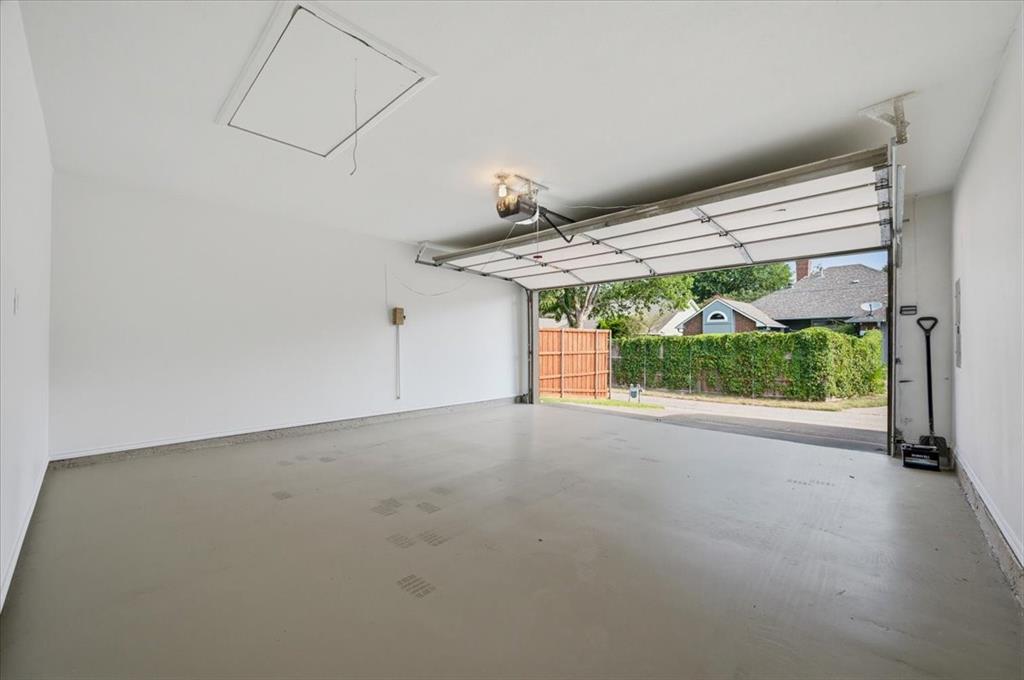 Updated garage