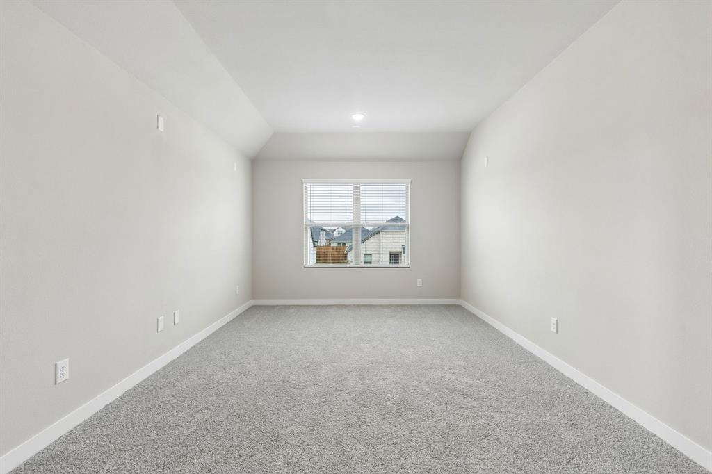Media Room in the Winters home plan by Trophy Signature Homes – REPRESENTATIVE PHOTO