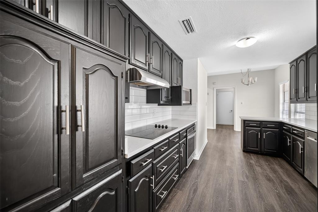 ELECTRIC STOVE IN KITCHEN