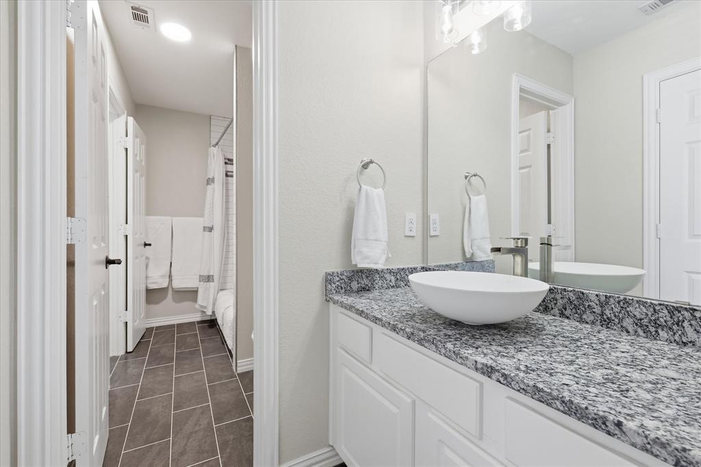 Jack and Jill bathroom