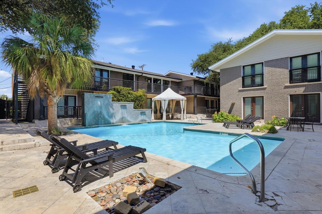 One of three community pools available to residents; this is the pool located closest to the condo.