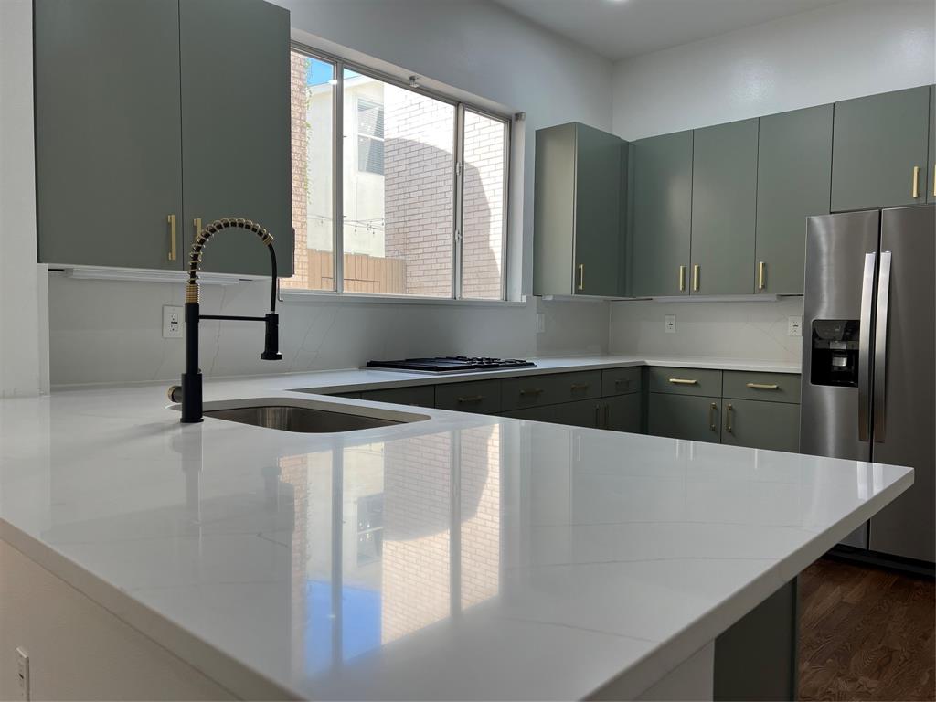 Brand new quartz countertops