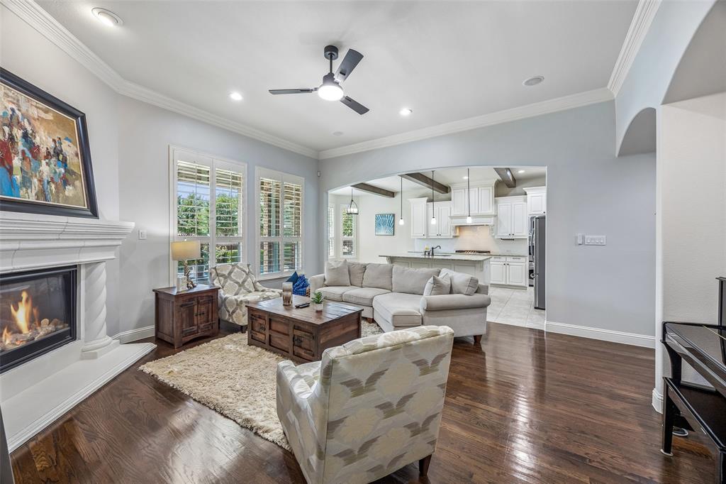 Beautiful wood floors in the main living areas