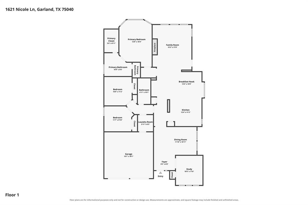 1621 Nicole Lane, Garland, TX 75040