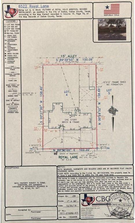 6522 Royal Lane, Dallas, TX 75230 6522 Royal Lane, Dallas, TX 75230