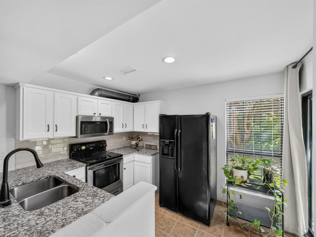 view from dining/living area