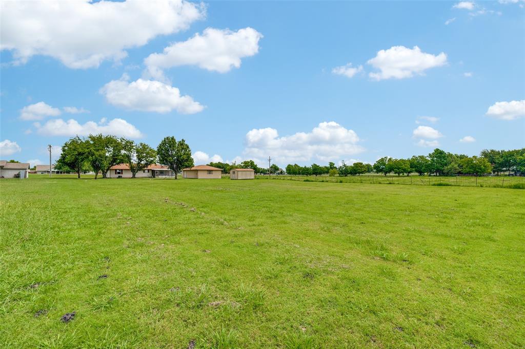 Huge back yard