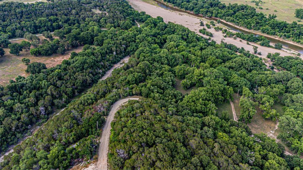 Expansive natural landscape featuring dense tree coverage, a meandering river, and unpaved pathways Expansive natural landscape featuring dense tree coverage, a meandering river, and unpaved pathways