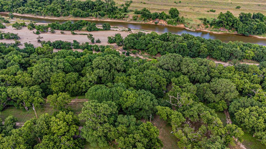 Lush tree coverage with a winding river and expansive natural terrain