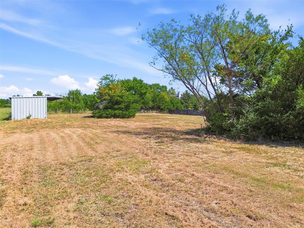 Pasture for the horse is fenced and allows them to roam.